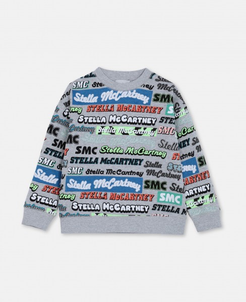 Stella McCartney Sweatshirt mit Logo-Print